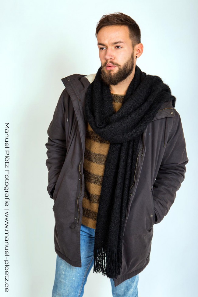 Herbst-Wintermode für Männer, Fashion Fotoshooting in Fotostudio, Fotograf Regensburg